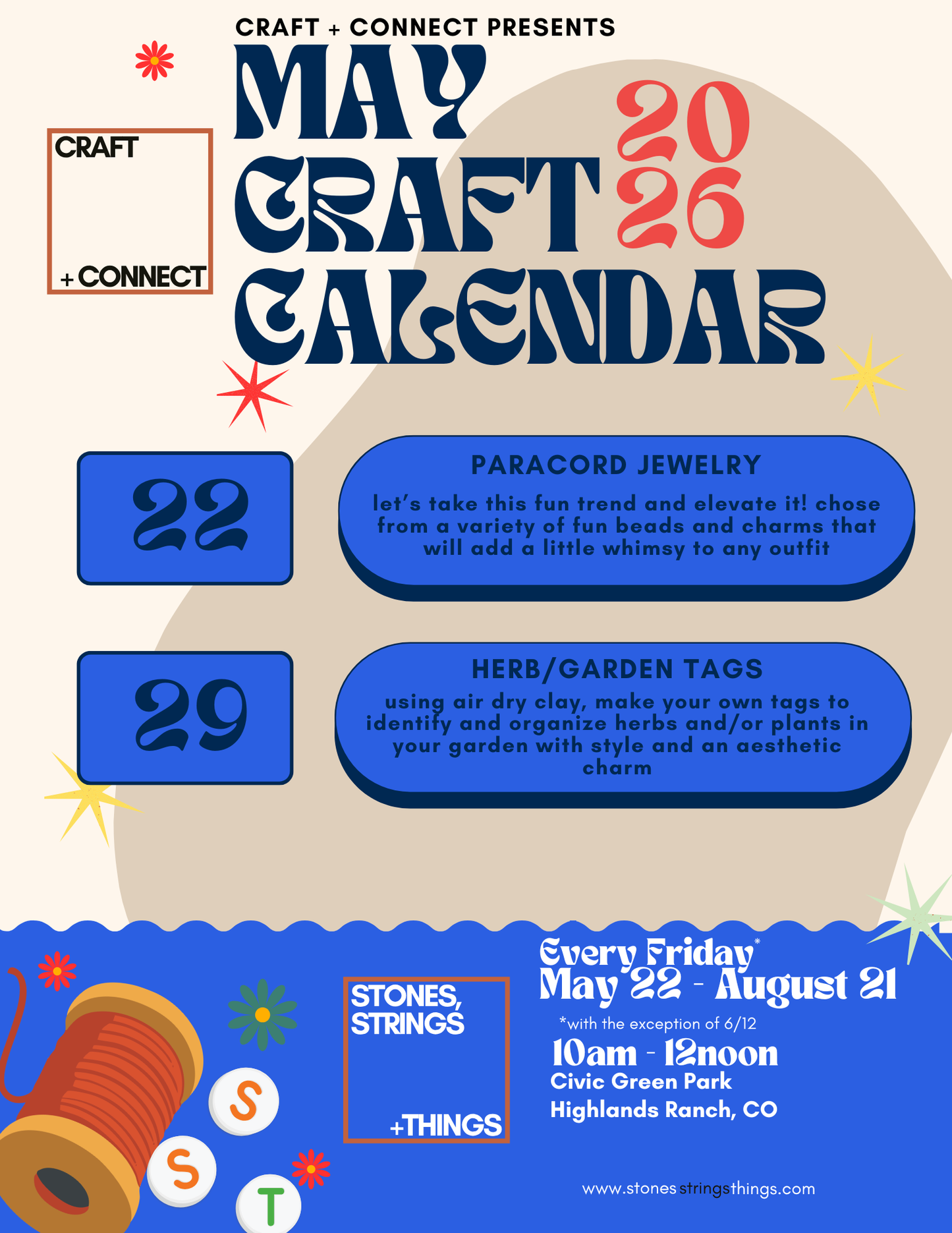 Drop In Session: The Craft Table: Summer Series