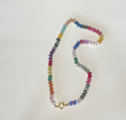 Wildflower Path Gemstone Necklace