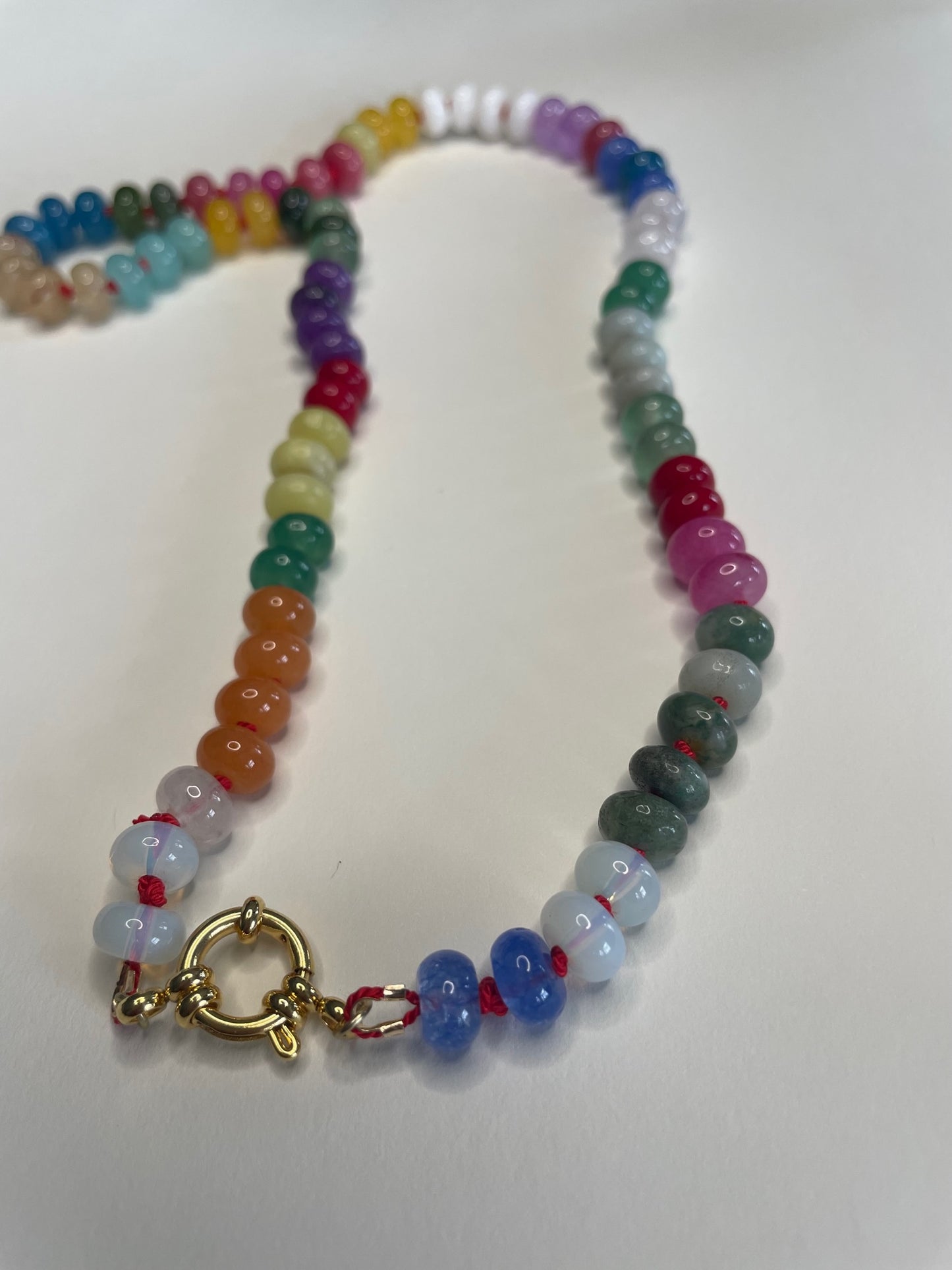 Wildflower Path Gemstone Necklace