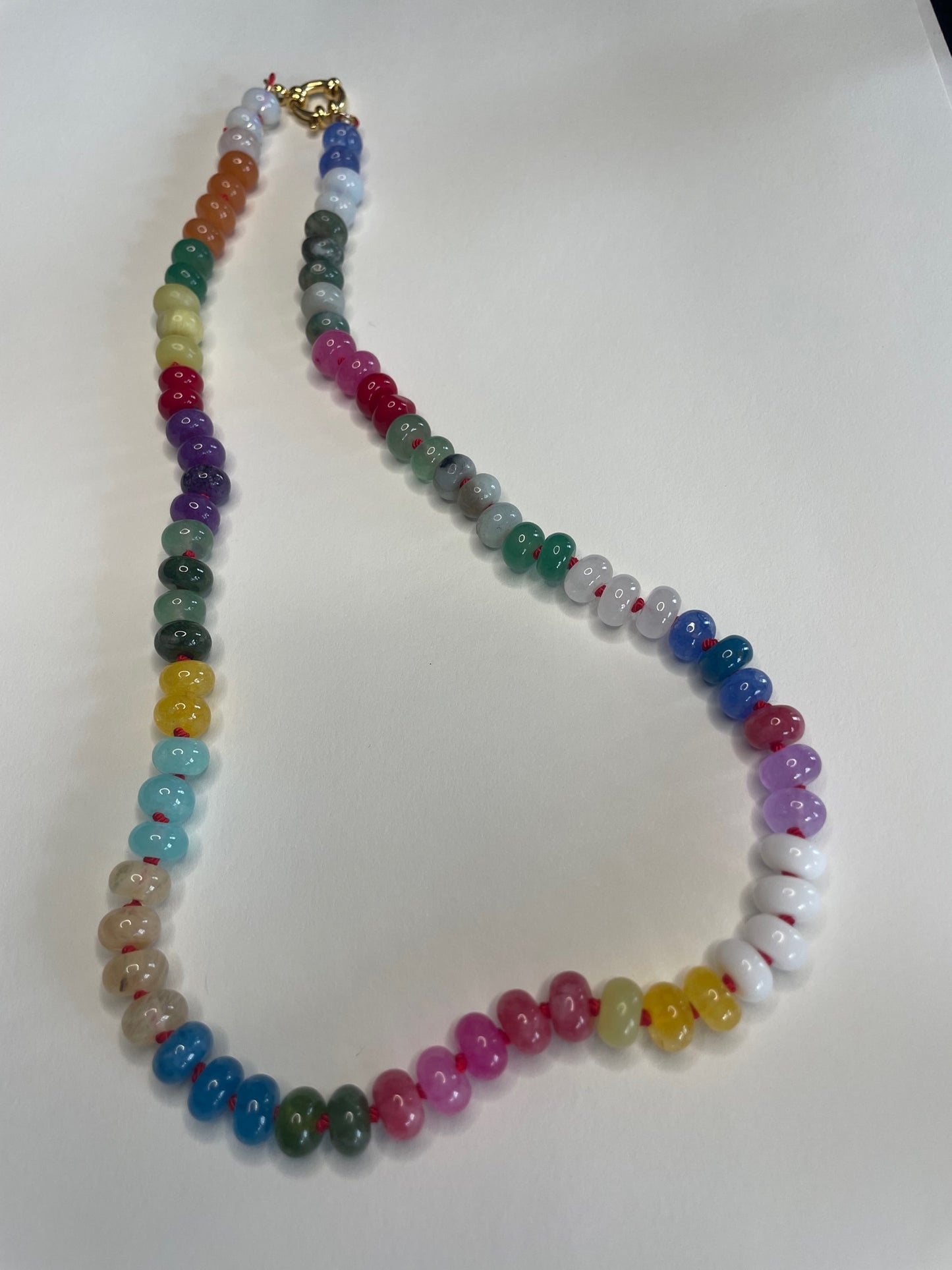 Wildflower Path Gemstone Necklace