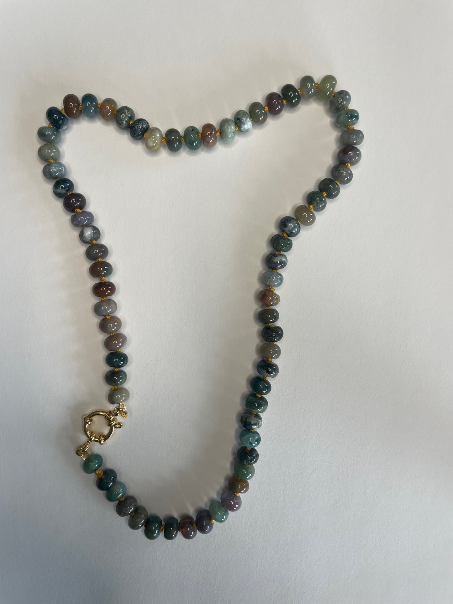 Forest Veil Gemstone Necklace