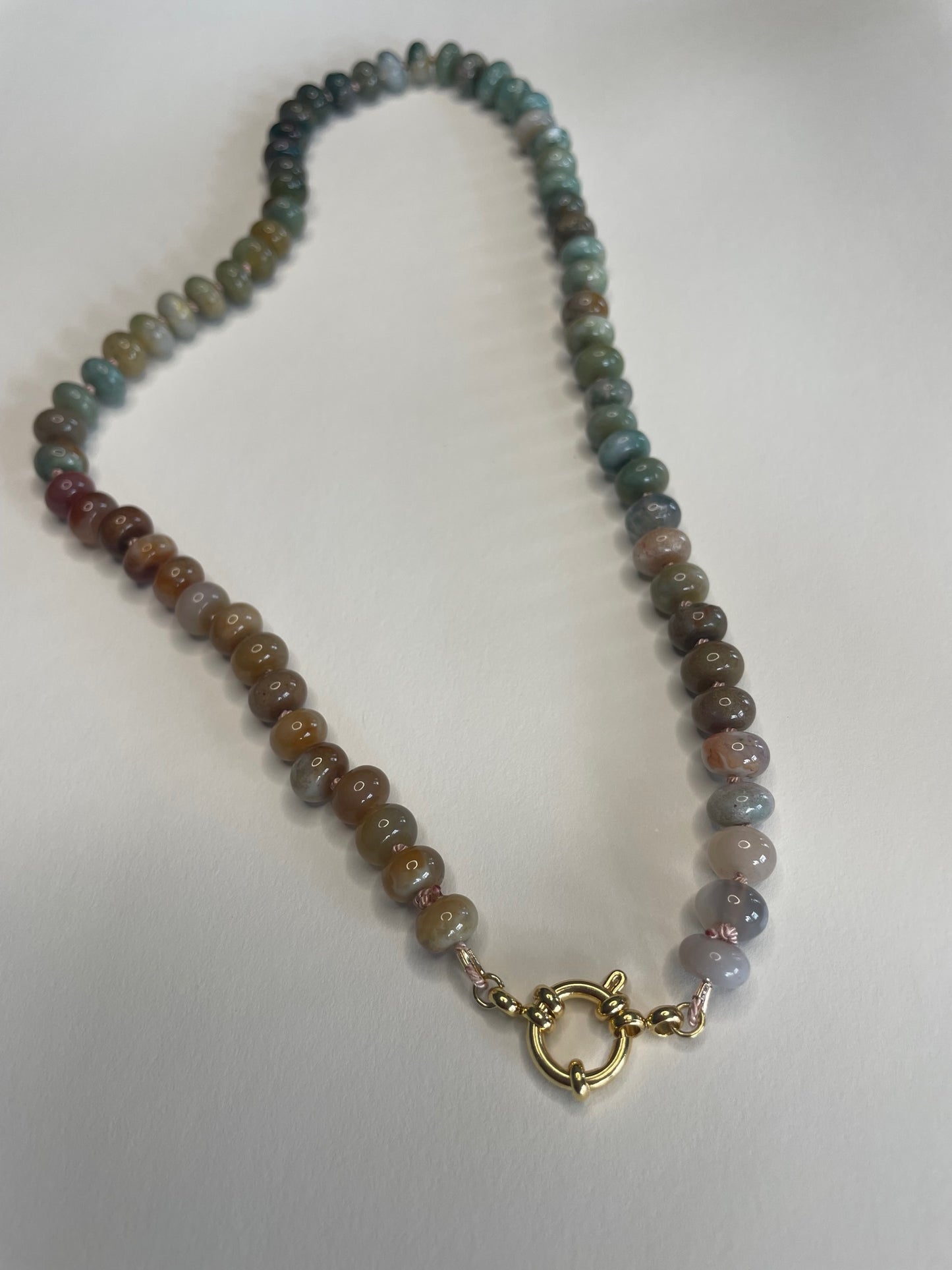 Stone Path Gemstone Necklace