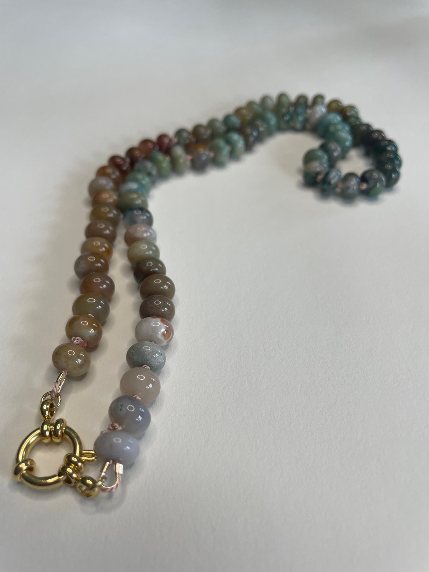 Stone Path Gemstone Necklace