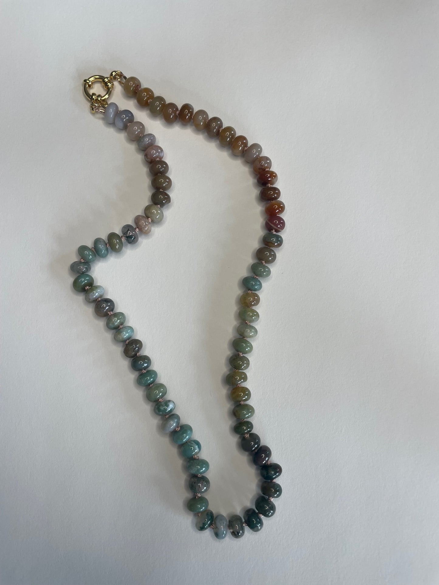 Stone Path Gemstone Necklace