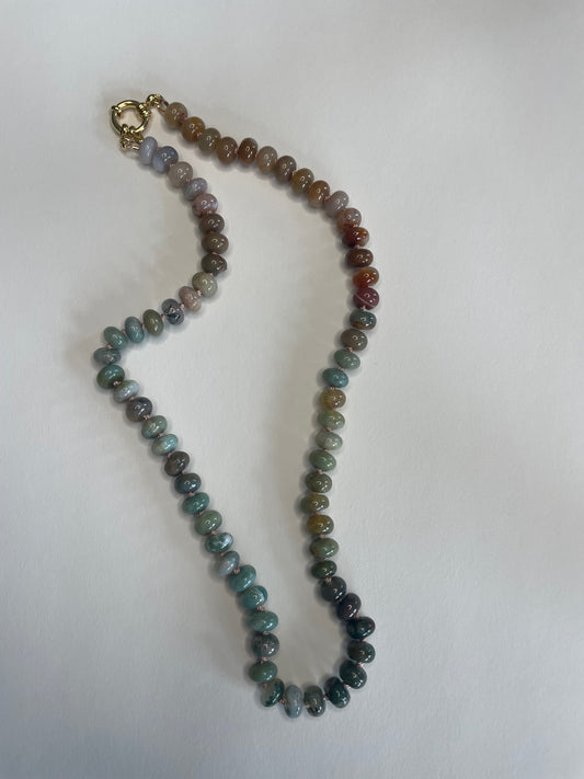 Stone Path Gemstone Necklace