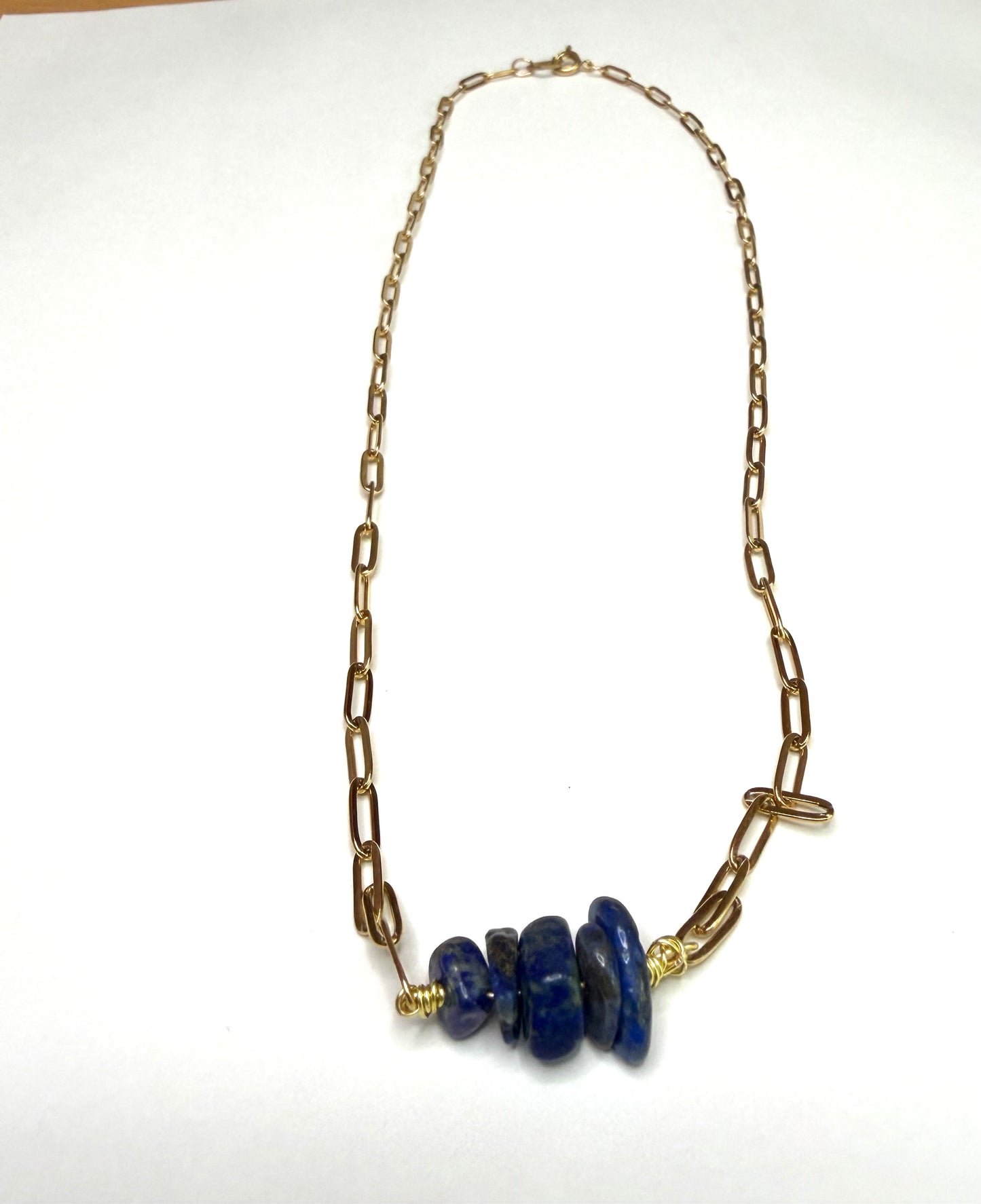 Raw Edge Collection: Polished Stone Fragment Necklaces